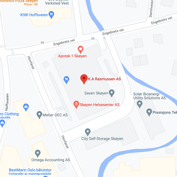 K.A.Rasmussen Oslo - Hovfaret 17A, 0213 Oslo